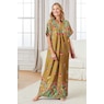 Trapunto Trim Caftan, , large