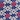 Packable Print Tote, Blue Floral, swatch