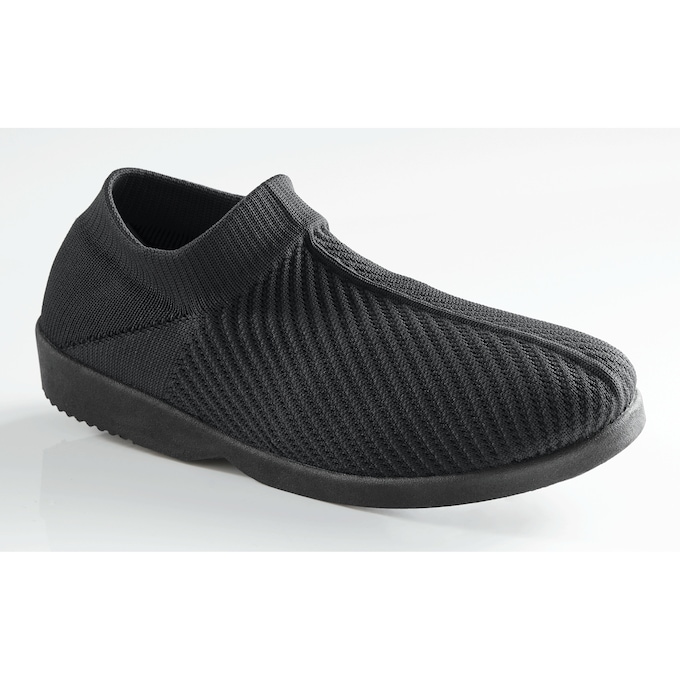 Stretch Woven Comfort Slipper, , large
