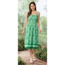 Smocked Border Print Sundress, , large
