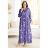 Ribbed Fleece Robe, , large