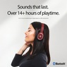 Core Innovations Wireless Bluetooth Headphones, Ruby, large
