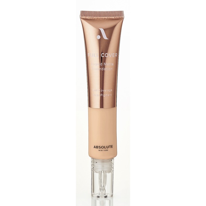 Absolute New York Full Cover Liquid Matte Foundation, Neutral Linen, large