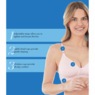 Bestform® Striped Wireless Cotton Bra, Pink, large