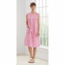 Zip-Front Seersucker Duster, , large