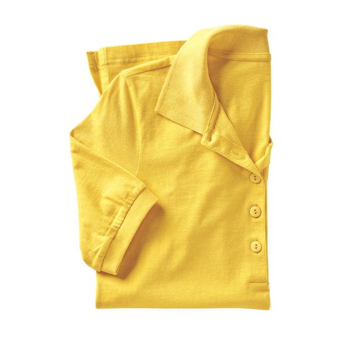 Knit Polo Top, , large