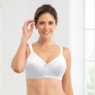 Cozee Corner® Embroidered Lace Underwire Bra, , large