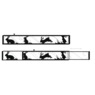 Rabbit Sliding Door Lock Bar, , large
