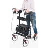 Upright Rollator, Graphite, large