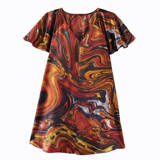 Satin PJ, , large
