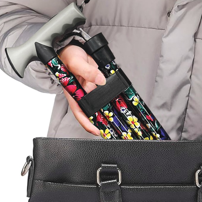 Fashion Cane, Multi Floral, large