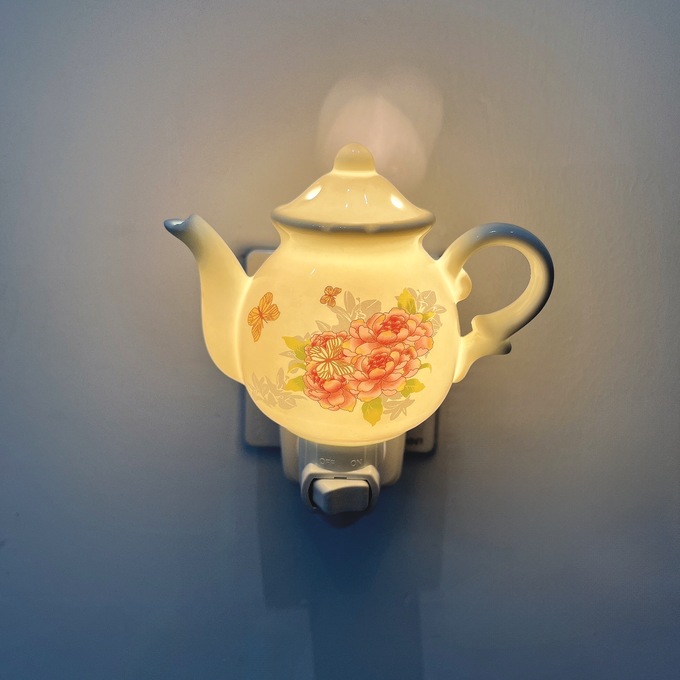 Ceramic Teapot Night-Light, , large