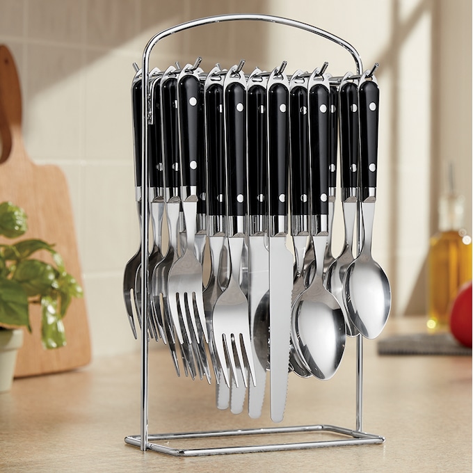 20-Piece Hanging Flatware Set, , large