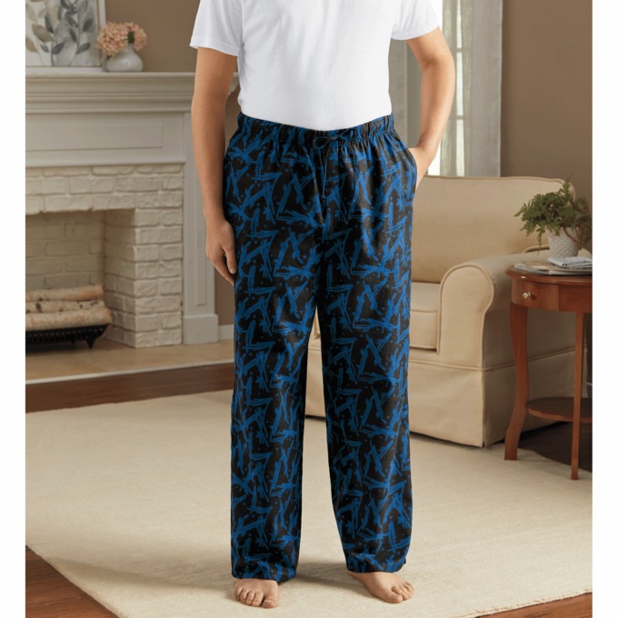 Cozee Corner® Men's Fleece Lounge Pant, , large