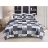 Devon Patchwork Quilt Set, , large