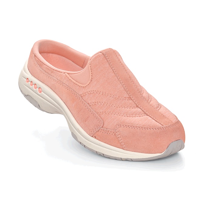 Traveltime Slip-On Sneaker, Pink Jersey, large