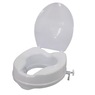 Raised Toilet Seat with Lid, , large