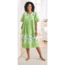 Border Print Patio Dress, , large