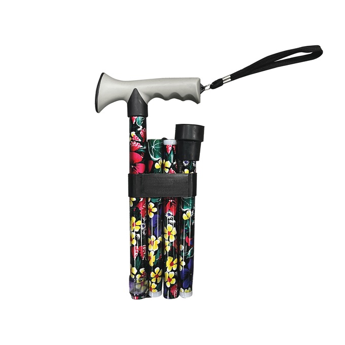 Fashion Cane, Multi Floral, large