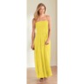 Smocked Strapless Dress, , large
