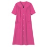 Polyester Snap-Front Duster, , large