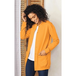 Snap-Front Cardigan, , large