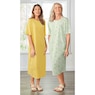 2-Pack Cotton Knit Henley Nightshirts for Women, , large