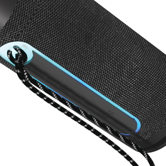 Supersonic Portable Speaker with Flashlight, , large