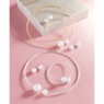 Faux-Pearl Crystal Jewelry Set , , large