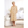 Flannel Snap-Front Duster, , large