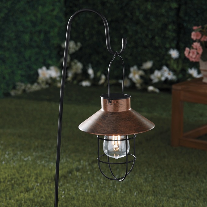 Marine Style Solar Lantern with Stake, , large