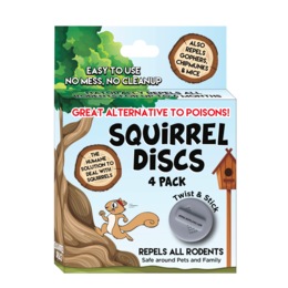 4 Pack of Squirrel Discs, , large