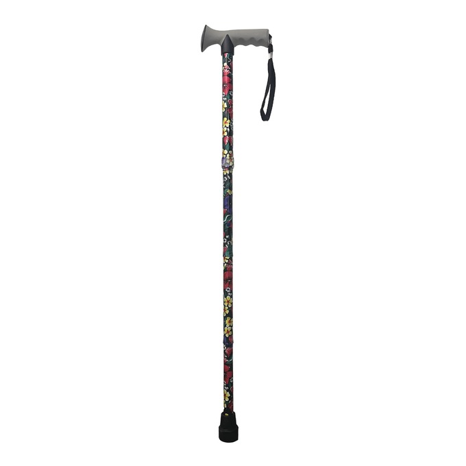 Fashion Cane, Multi Floral, large