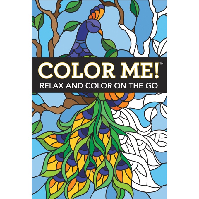 Set of 5 Color Me! Adult Coloring Books, , large