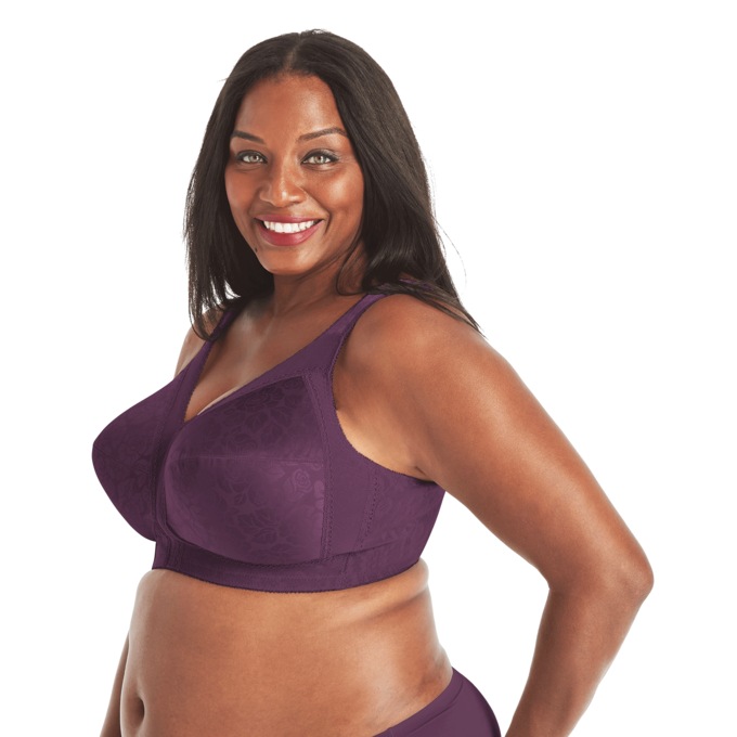 Playtex® 18 Hour® Comfort-Strap Bra, Plum, large