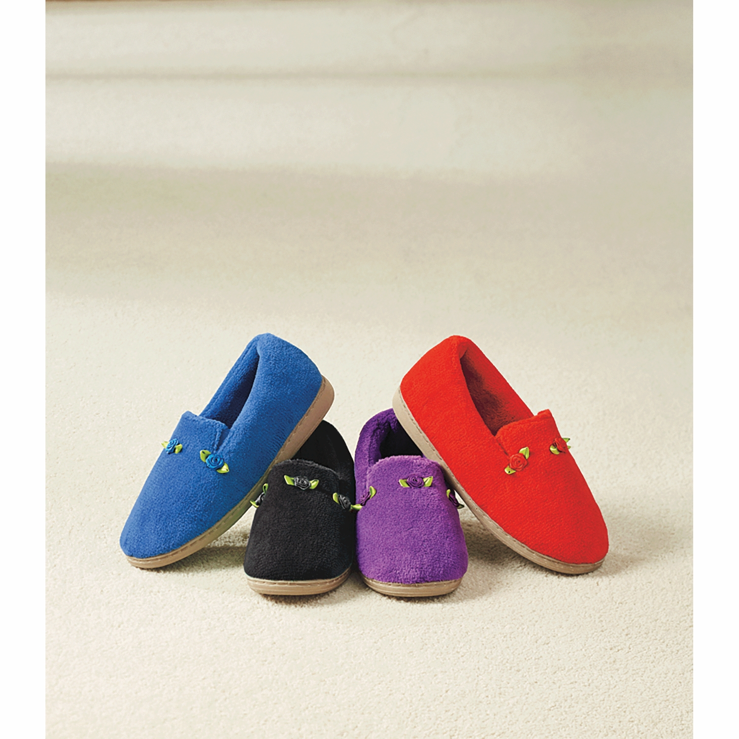 Rosette Slipper Harriet Carter