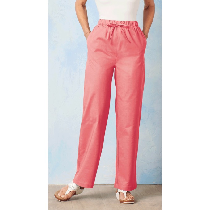 Casual Linen Pants, , large