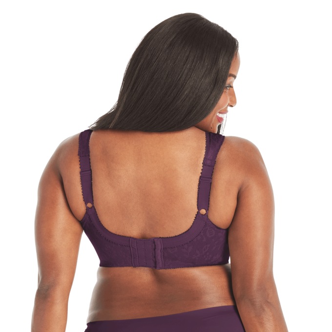 Playtex® 18 Hour® Comfort-Strap Bra, Plum, large