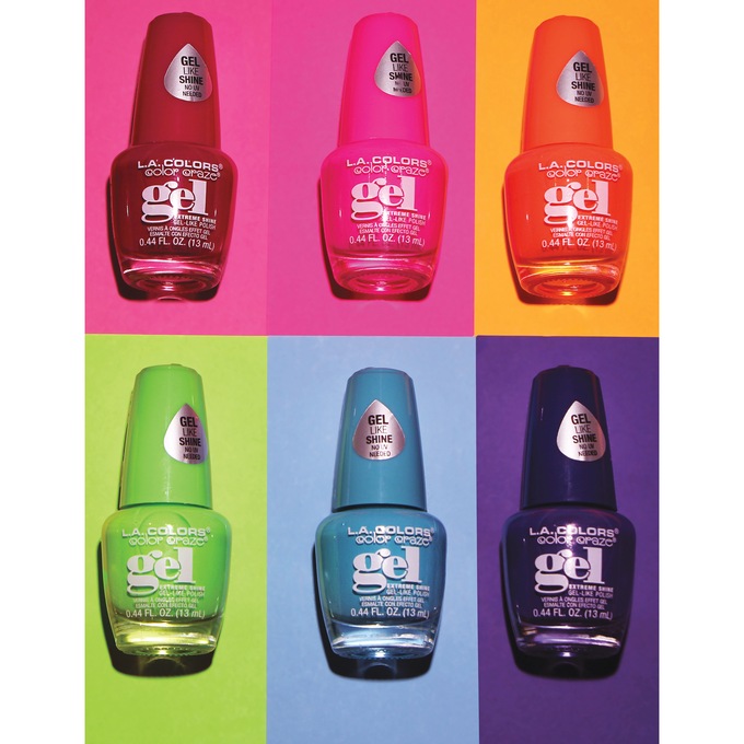L.A. Colors Let’s Get Wild Gel Nail Polish, , large