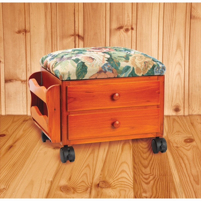 Storage Footstool, , large