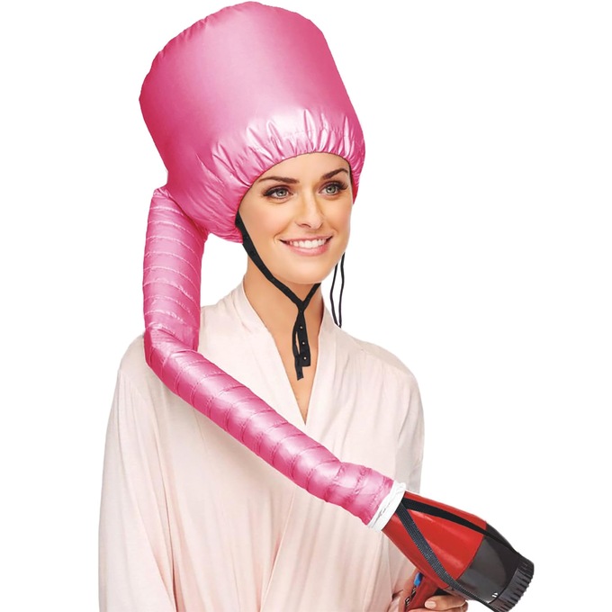 Bonnet Dryer Attachment, Pink, large