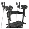 Upright Rollator, Graphite, large