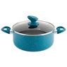 Chef Tested 11-Piece Granite Ceramic Nonstick Cookware Set, Teal, large