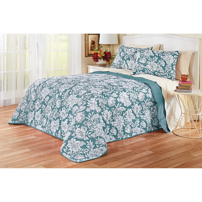 Cheryl Reversible Bedspread Set, , large