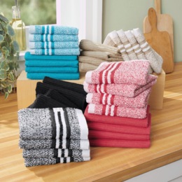 8-Piece Logan Marled Dishcloth Set, , large