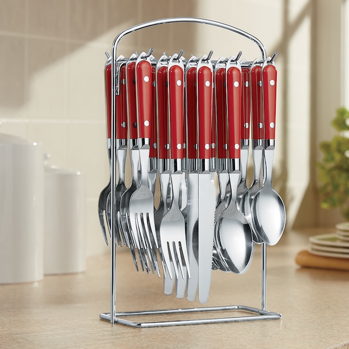 20-Piece Hanging Flatware Set, , large