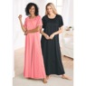 2-Pack Long Tricot Nightgowns, , large