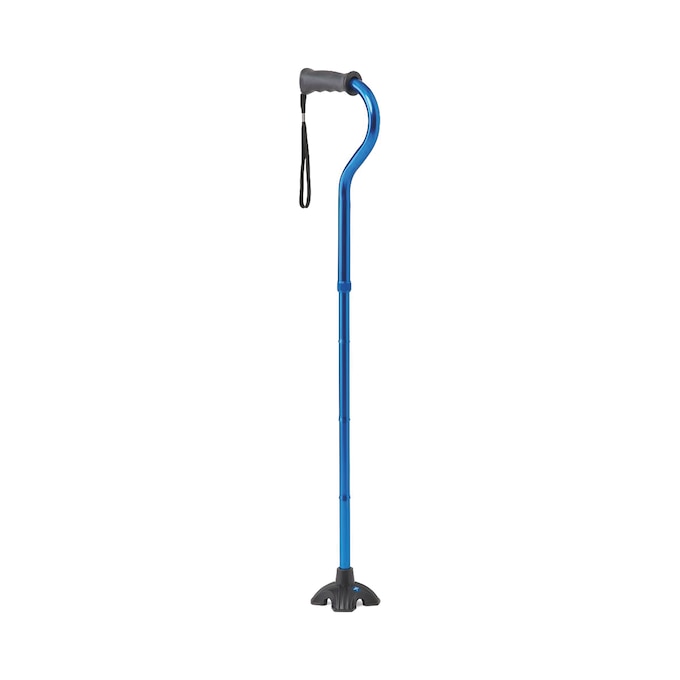 4-Point Offset Folding Hybrid Cane, , large