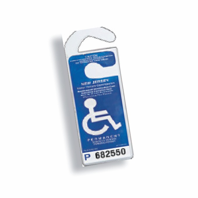 Set of 2 Handicap Placard Protectors Harriet Carter