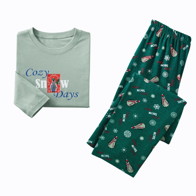Men's Novelty PJ Set, , large
